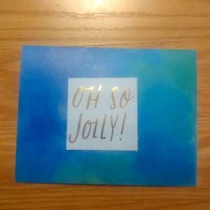 Hand made card